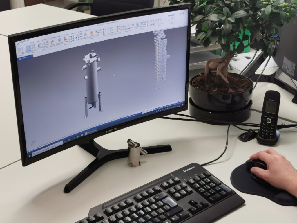 Dolphin filters - bag filter housing