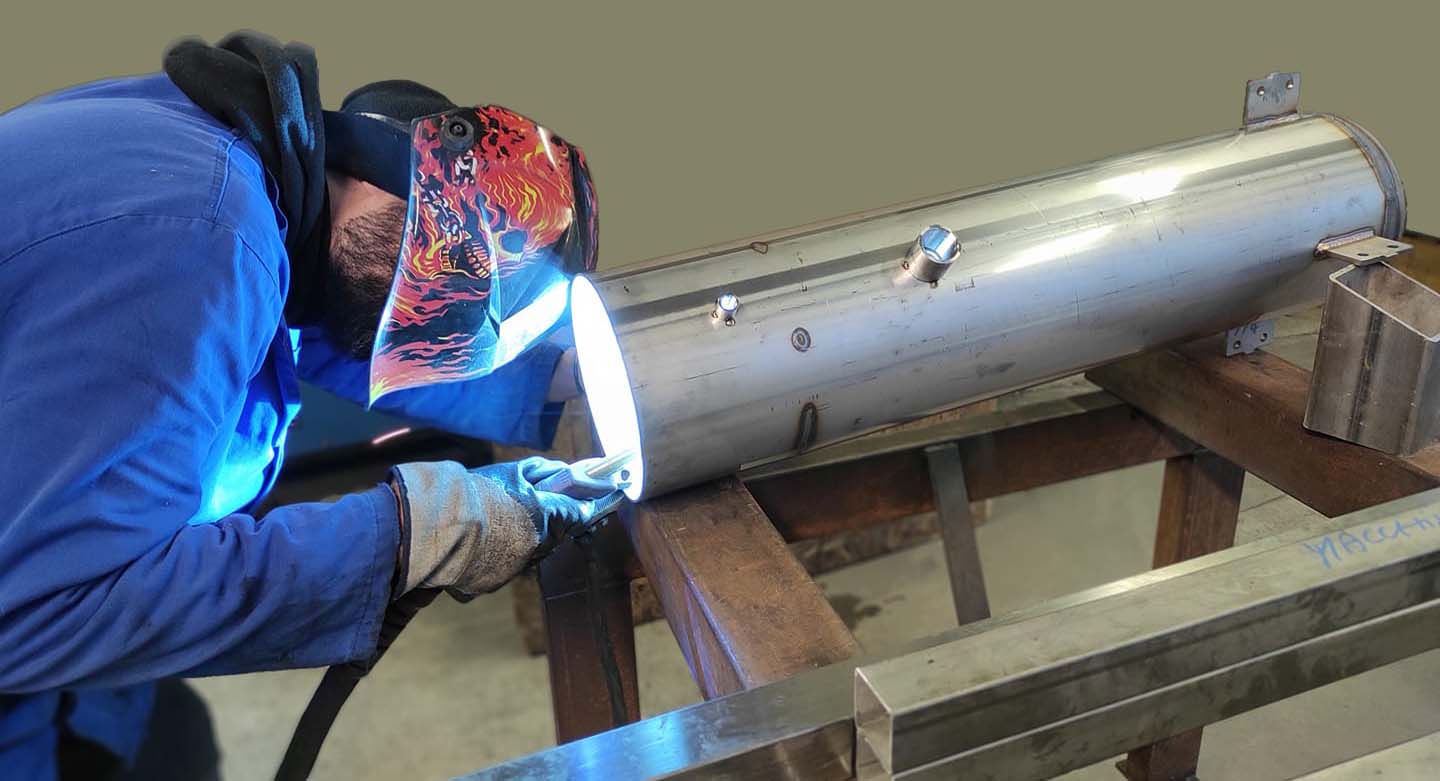 Dolphin filter welding bag filter housing