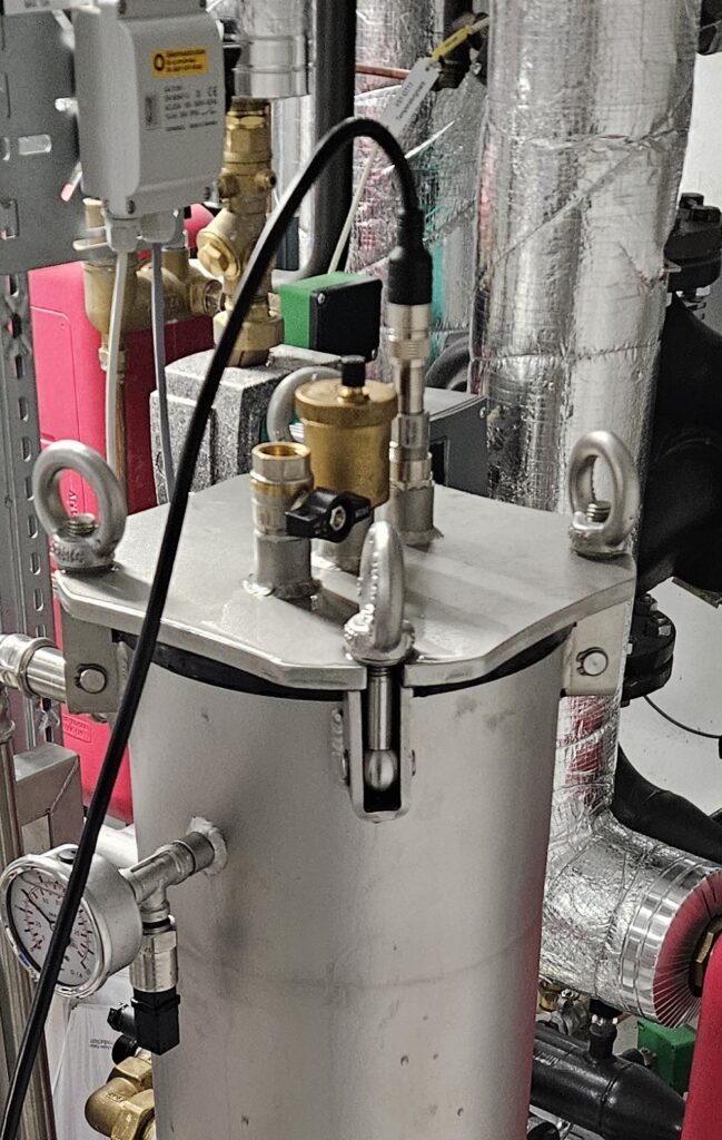 oxygen sensor on filter